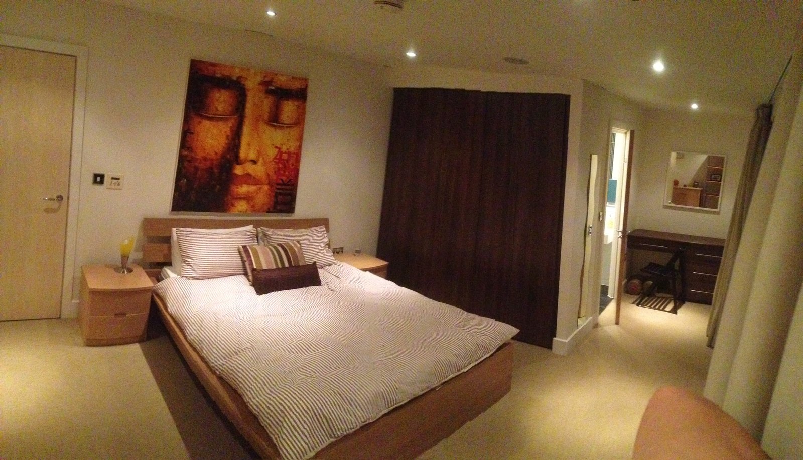 Third bedroom set up as the long-term lodger's room